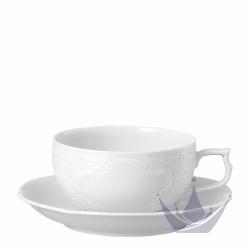 Чашка чайная с блюдцем 0,23л коллекции Sanssouci бренда Rosenthal