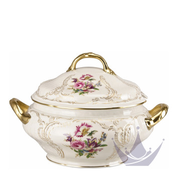 Супница 3,90л коллекции Sanssouci Elfenbein Diplomat бренда Rosenthal