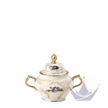 Сахарница 0,26л коллекции Sanssouci Elfenbein Diplomat бренда Rosenthal