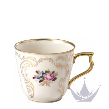 Чашка кофейная с блюдцем 0,21л коллекции Sanssouci Elfenbein Diplomat бренда Rosenthal