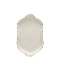 Блюдо овальное 28см коллекции Sanssouci Elfenbein Gold бренда Rosenthal