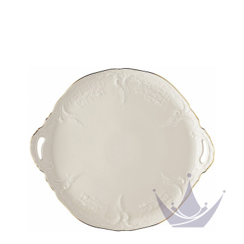 Тарелка тортовая 32см коллекции Sanssouci Elfenbein Gold бренда Rosenthal