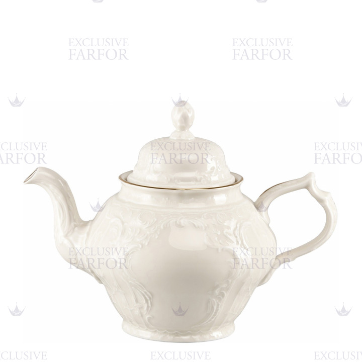 Чайник 1,25л коллекции Sanssouci Elfenbein Gold бренда Rosenthal