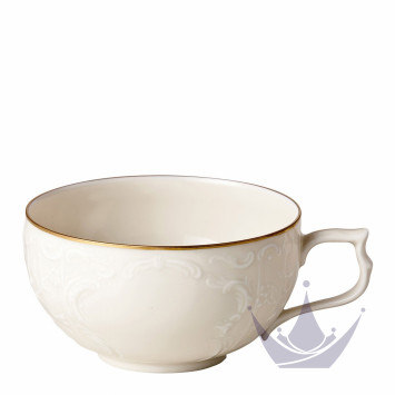 Чашка чайная с блюдцем 0,23л коллекции Sanssouci Elfenbein Gold бренда Rosenthal