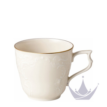 Чашка кофейная с блюдцем 0,21л коллекции Sanssouci Elfenbein Gold бренда Rosenthal
