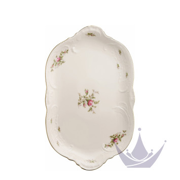 Блюдо овальное 38см коллекции Sanssouci Elfenbein Ramona бренда Rosenthal