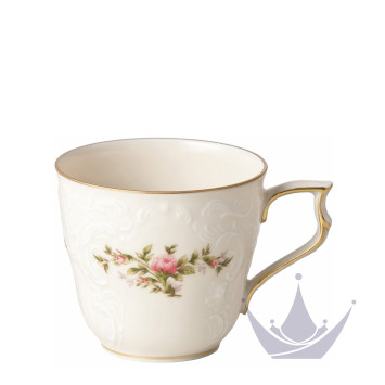 Чашка кофейная с блюдцем 0,21л коллекции Sanssouci Elfenbein Ramona бренда Rosenthal