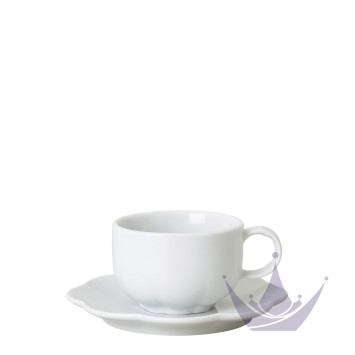 Чашка эспрессо с блюдцем 0,1л коллекции Sonetto Bianco бренда Rosenthal