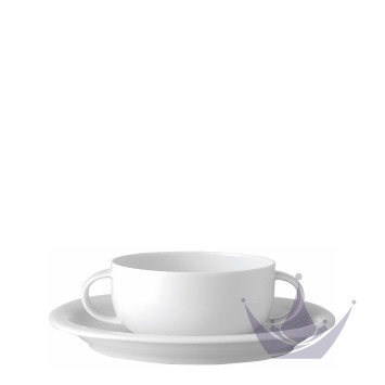 Чаша суповая с блюдцем 0,30л коллекции Suomi бренда Rosenthal