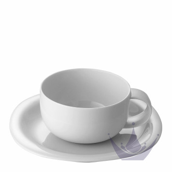 Чашка чайная с блюдцем 0,23л коллекции Suomi бренда Rosenthal