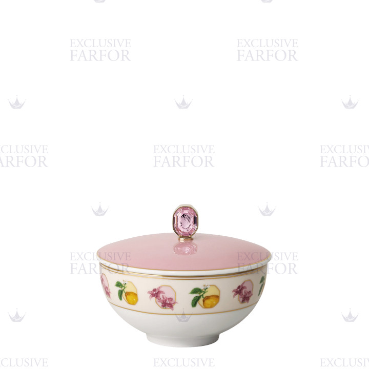 Чаша для риса с крышкой 12см коллекции Swarovski Idyllia 