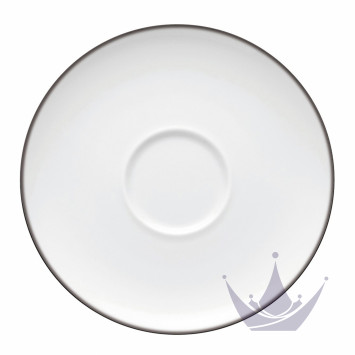 Чашка чайная с блюдцем 0,24л коллекции TAC Platin бренда Rosenthal