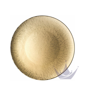 Тарелка подстановочная 33см коллекции TAC Skin Gold бренда Rosenthal
