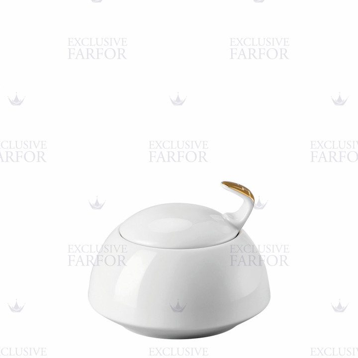 Сахарница 0,22л коллекции TAC Skin Gold бренда Rosenthal