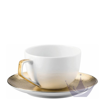 Чашка эспрессо с блюдцем 0,12л коллекции TAC Skin Gold бренда Rosenthal