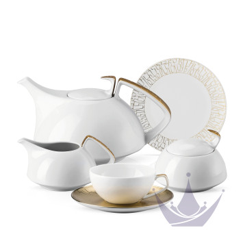 Чайный сервиз на 6 персон бренда Rosenthal