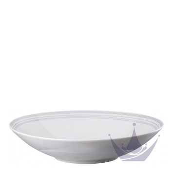 Тарелка суповая 24см коллекции TAC Stripes 2.0 бренда Rosenthal