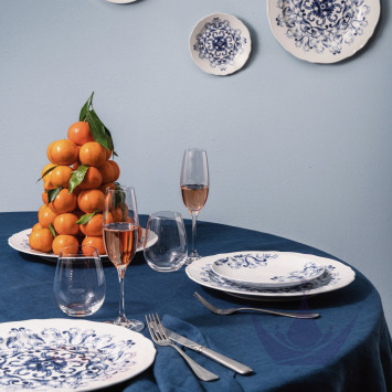 Тарелка главная 28см коллекции True Blue бренда Rosenthal