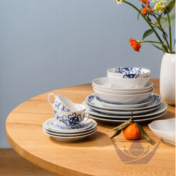 Чашка чайная с блюдцем 0,19л коллекции True Blue бренда Rosenthal