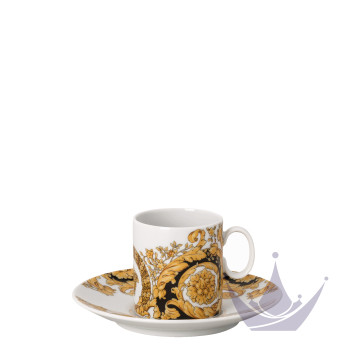 Чашка эспрессо с блюдцем 0,1л коллекции Barocco 92 бренда Rosenthal Versace