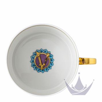 Чашка чайная с блюдцем 0,2л бренда Rosenthal Versace