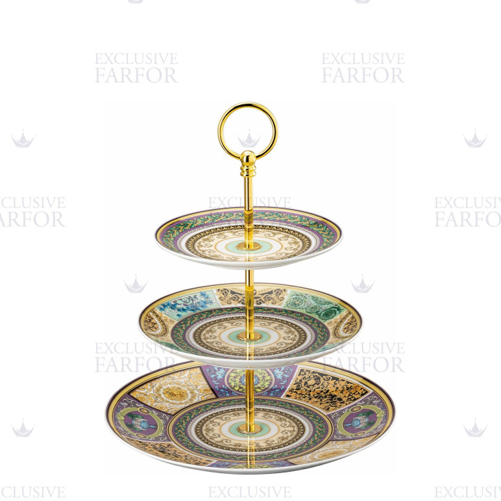 Этажерка 28см коллекции Barocco Mosaic бренда Rosenthal Versace