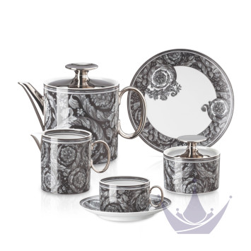 Чайный сервиз на 6 персон коллекции Barocco бренда Rosenthal Versace