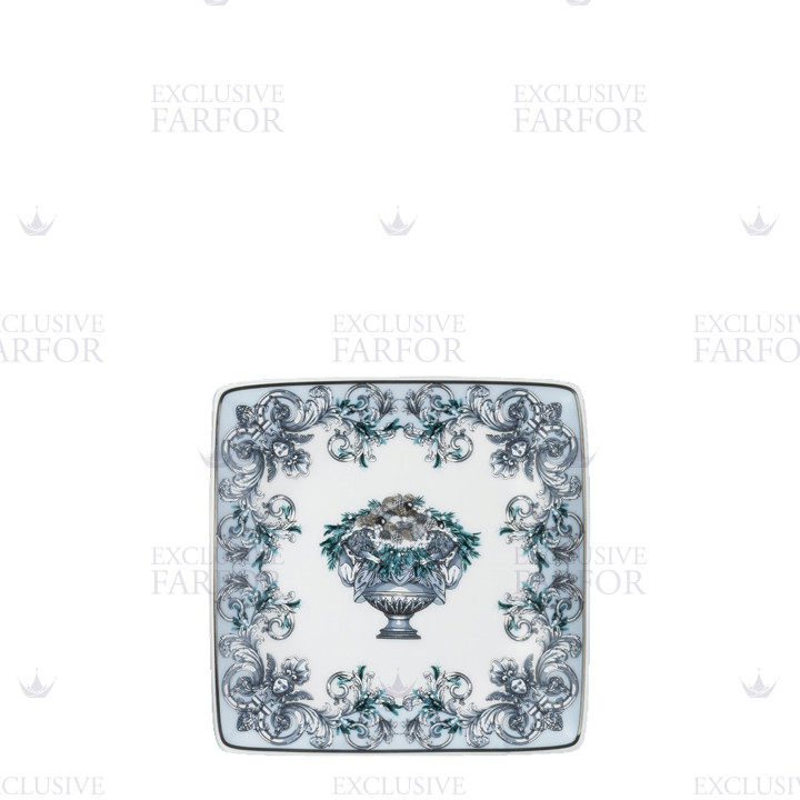 Чаша квадратная 12см коллекции Coupe Dieux Holiday бренда Rosenthal Versace