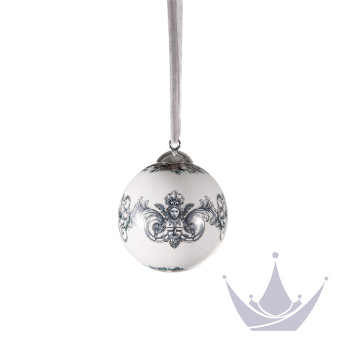 Фарфоровый шар 7,5см коллекции Coupe Dieux Holiday бренда Rosenthal Versace