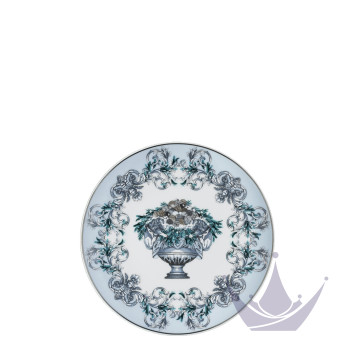 Тарелка десертная 17см коллекции Coupe Dieux Holiday бренда Rosenthal Versace