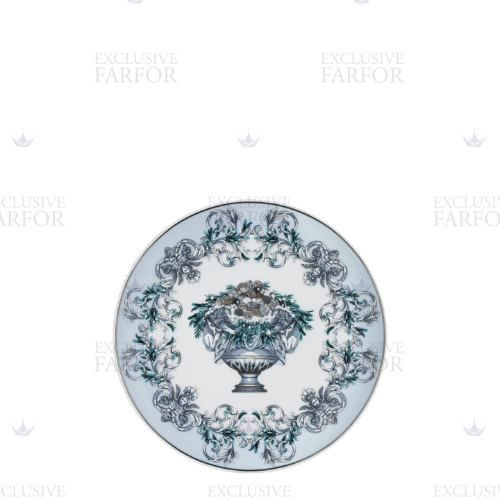 Тарелка десертная 17см коллекции Coupe Dieux Holiday бренда Rosenthal Versace