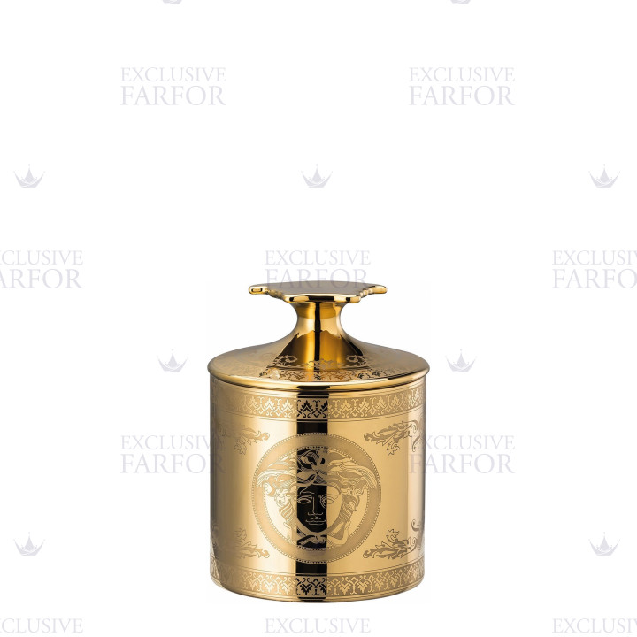 Ароматическая свеча 13,5см коллекции Golden Medusa бренда Rosenthal Versace