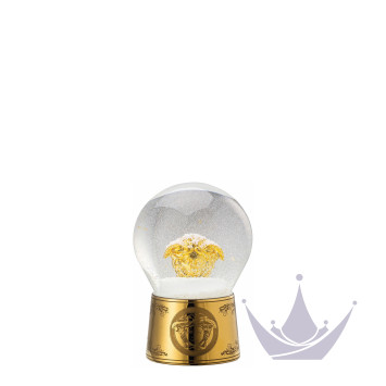 Снежный шар 12см коллекции Golden Medusa бренда Rosenthal Versace