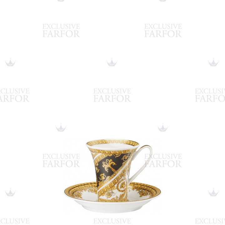 Чашка эспрессо с блюдцем 0,09л коллекции I Love Baroque бренда Rosenthal Versace