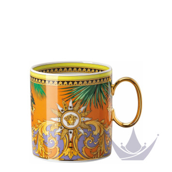 Чашка кофейная с блюдцем 0,23л коллекции Jungle Animalier бренда Rosenthal Versace