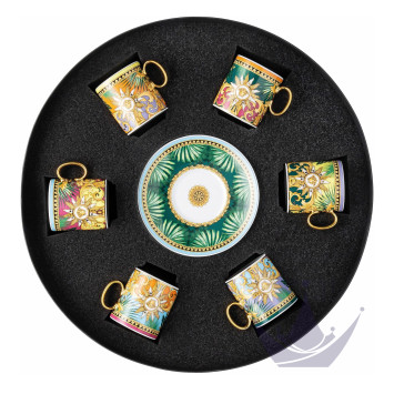 Набор из 6 чашек эспрессо с блюдцем 0,1л бренда Rosenthal Versace