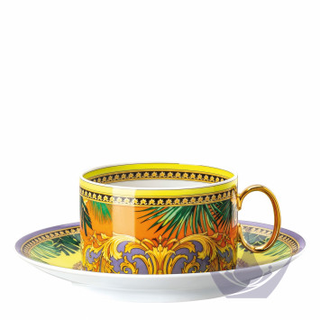 Чашка чайная с блюдцем 0,2л бренда Rosenthal Versace