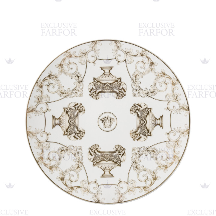 Тарелка подстановочная 33см коллекции La Coupe des Dieux бренда Rosenthal Versace