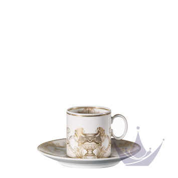 Чашка эспрессо с блюдцем 0,1л бренда Rosenthal Versace