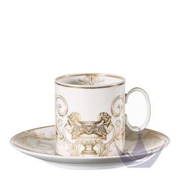 Чашка эспрессо с блюдцем и крышкой 0,1л бренда Rosenthal Versace