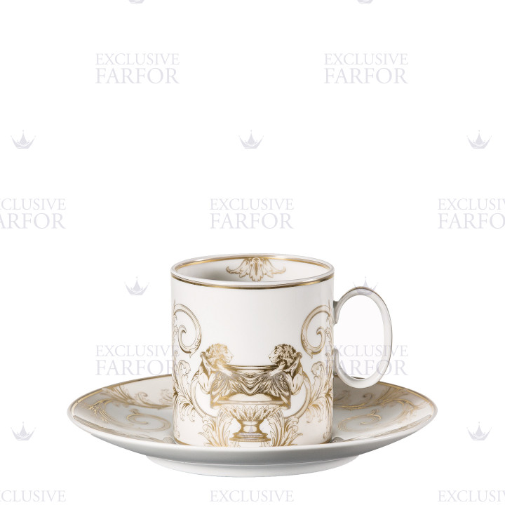 Чашка кофейная с блюдцем 0,23л коллекции La Coupe des Dieux бренда Rosenthal Versace