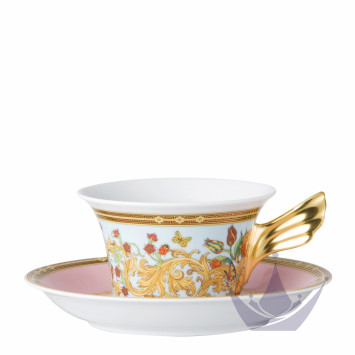 Чашка чайная с блюдцем 0,22л бренда Rosenthal Versace