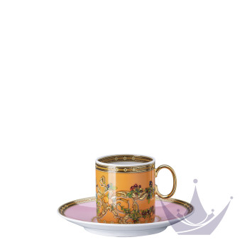 Чашка эспрессо с блюдцем 0,1л бренда Rosenthal Versace