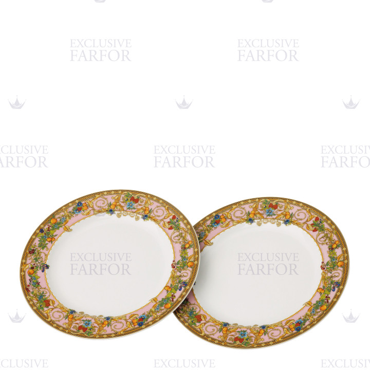 Тарелка закусочная 22см, 2шт. коллекции Le Jardin de Versace Anniversary бренда Rosenthal Versace