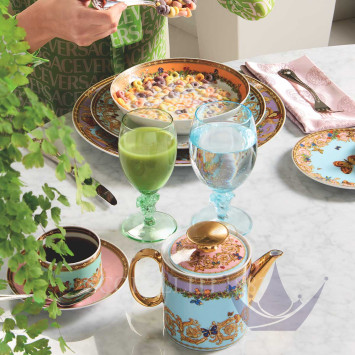 Кофейный сервиз на 6 персон коллекции Le Jardin de Versace бренда Rosenthal Versace