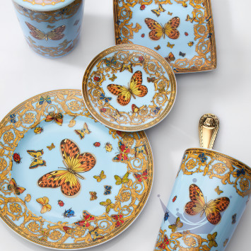 Чайный сервиз на 6 персон коллекции Le Jardin de Versace бренда Rosenthal Versace
