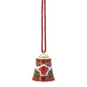 Фарфоровый колокольчик 7см коллекции Love Baroque Holiday бренда Rosenthal Versace