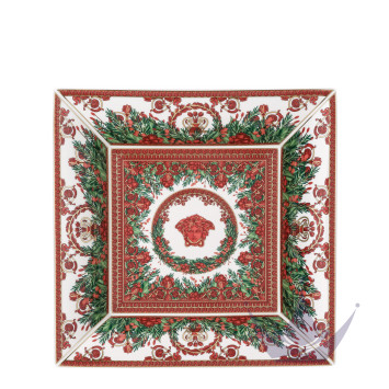 Чаша квадратная 28см коллекции Love Baroque Holiday бренда Rosenthal Versace