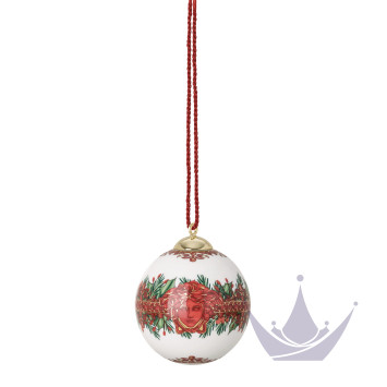 Фарфоровый шар 7,5см коллекции Love Baroque Holiday бренда Rosenthal Versace