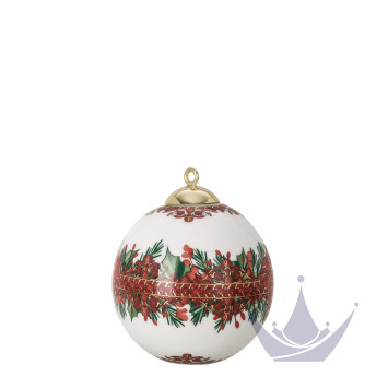 Фарфоровый шар 7,5см коллекции Love Baroque Holiday бренда Rosenthal Versace